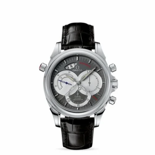 Omega De Ville Co-Axial 41 Chronoscope Rattrapante Stainless Steel / Grey 4848.40.31 (48484031)